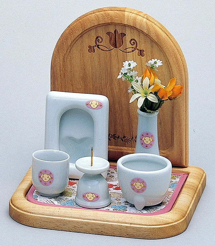 虹の架け橋セットに含まれる手元供養品